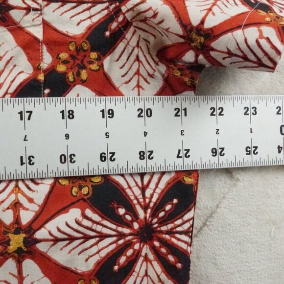 J.Crew Floral Print Button Up Shirt Mens Large Slim Fit Multi Color - Picture 6 of 10